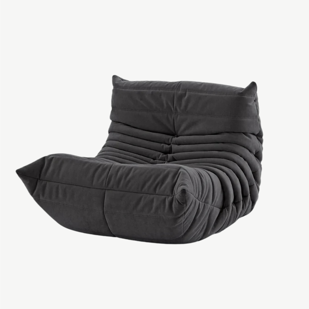 LUMA Mini low lounge chair in Graphite