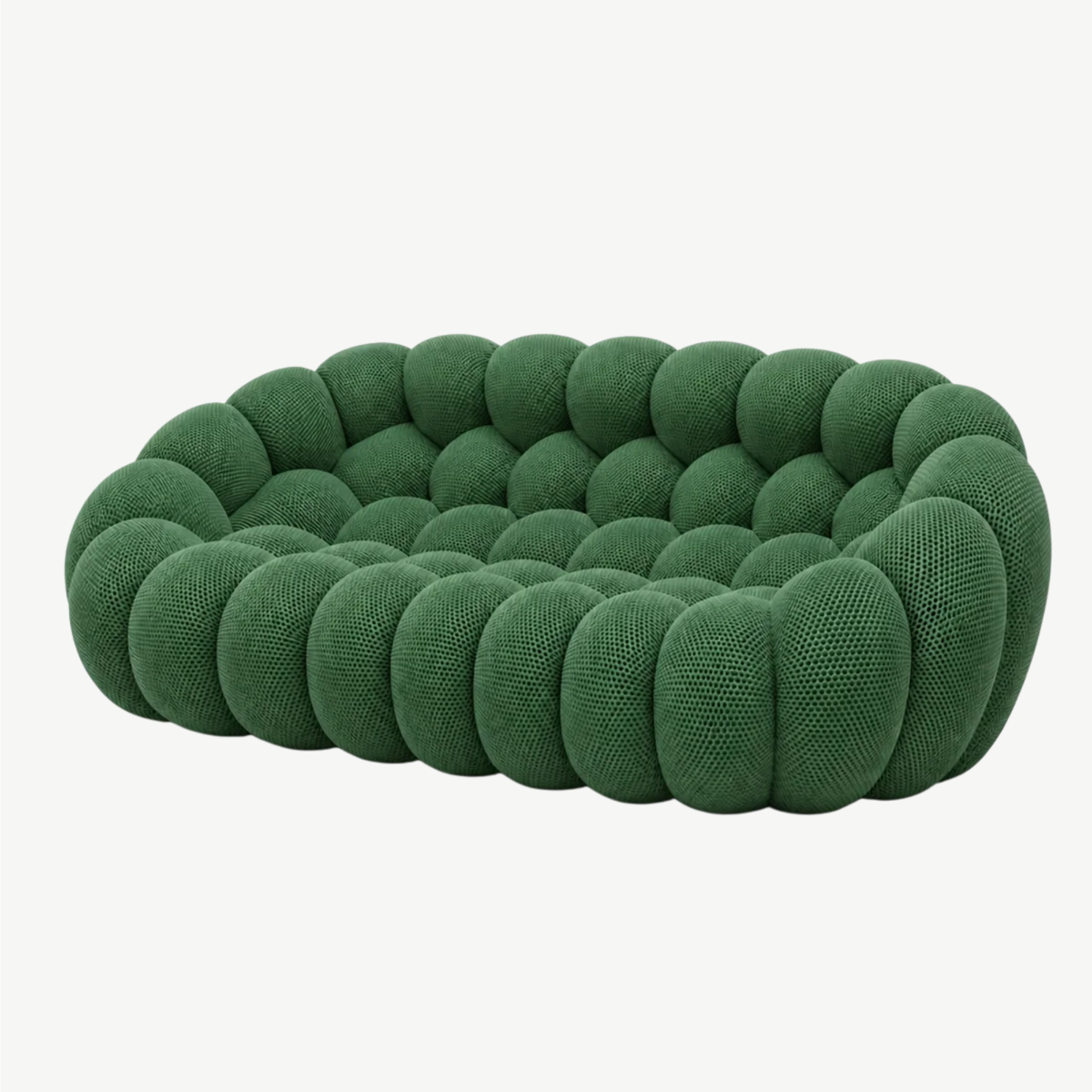 BULÉA Maxi 3-seater round sofa in Forest