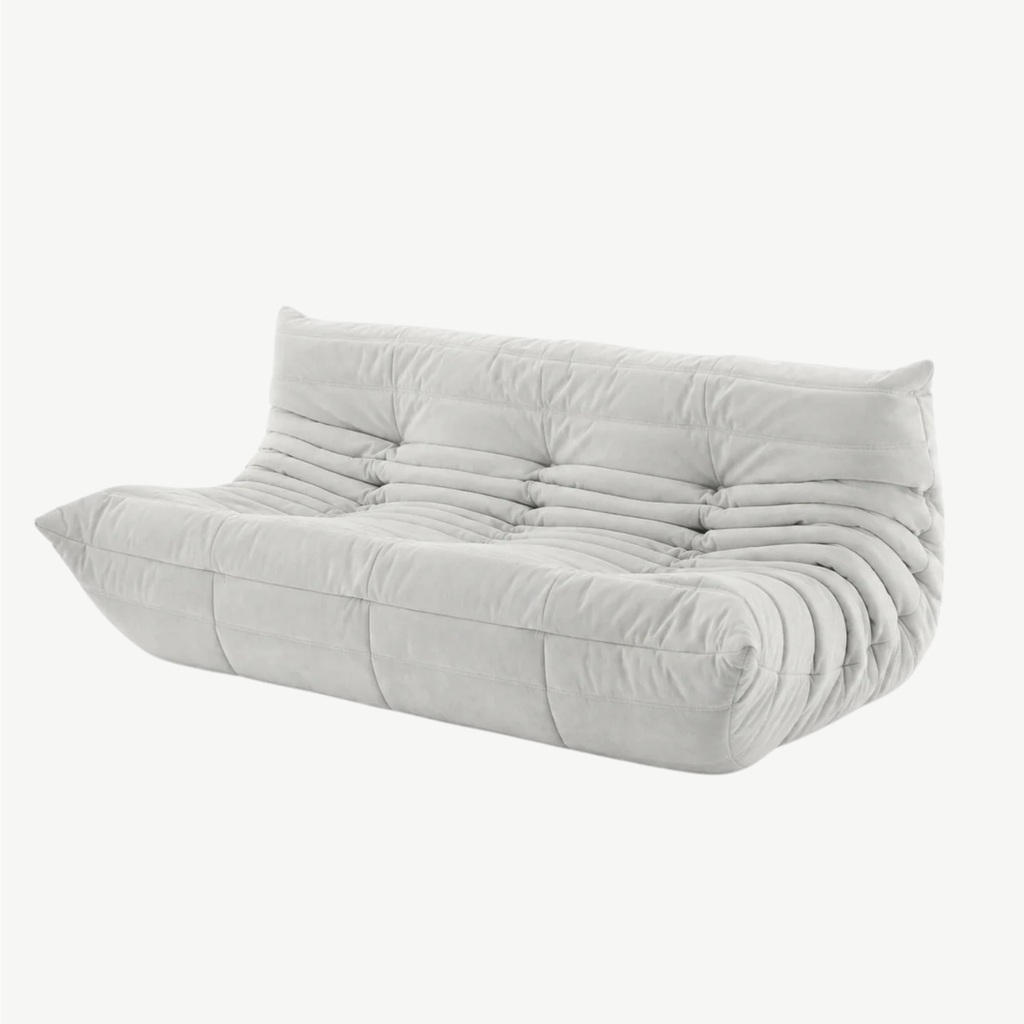 LUMA Maxi 3-seater low lounge sofa in Pearl