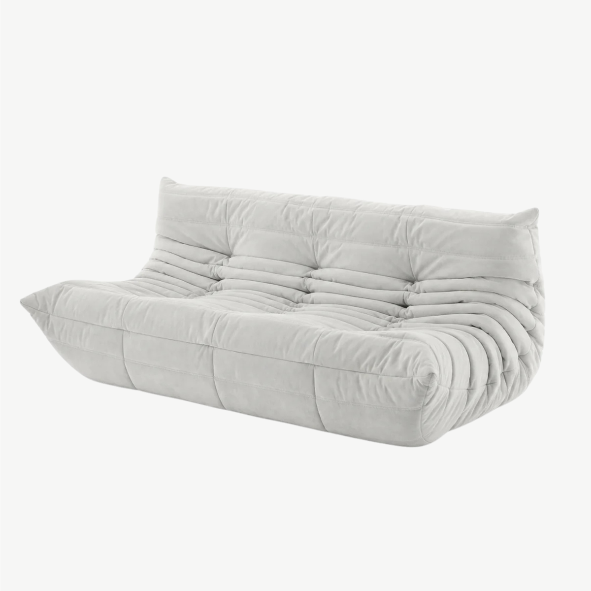 LUMA Maxi 3-seater low lounge sofa in Pearl