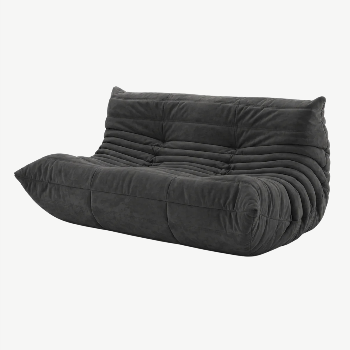 LUMA 2-seater low lounge sofa in Graphite