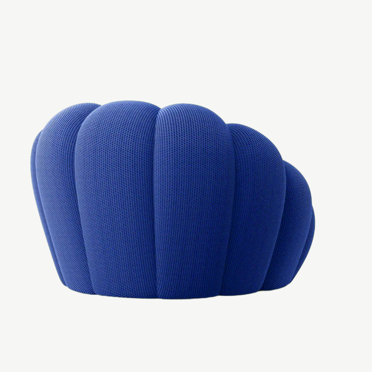 BULÉA Mini round armchair in Cobalt – alternative view