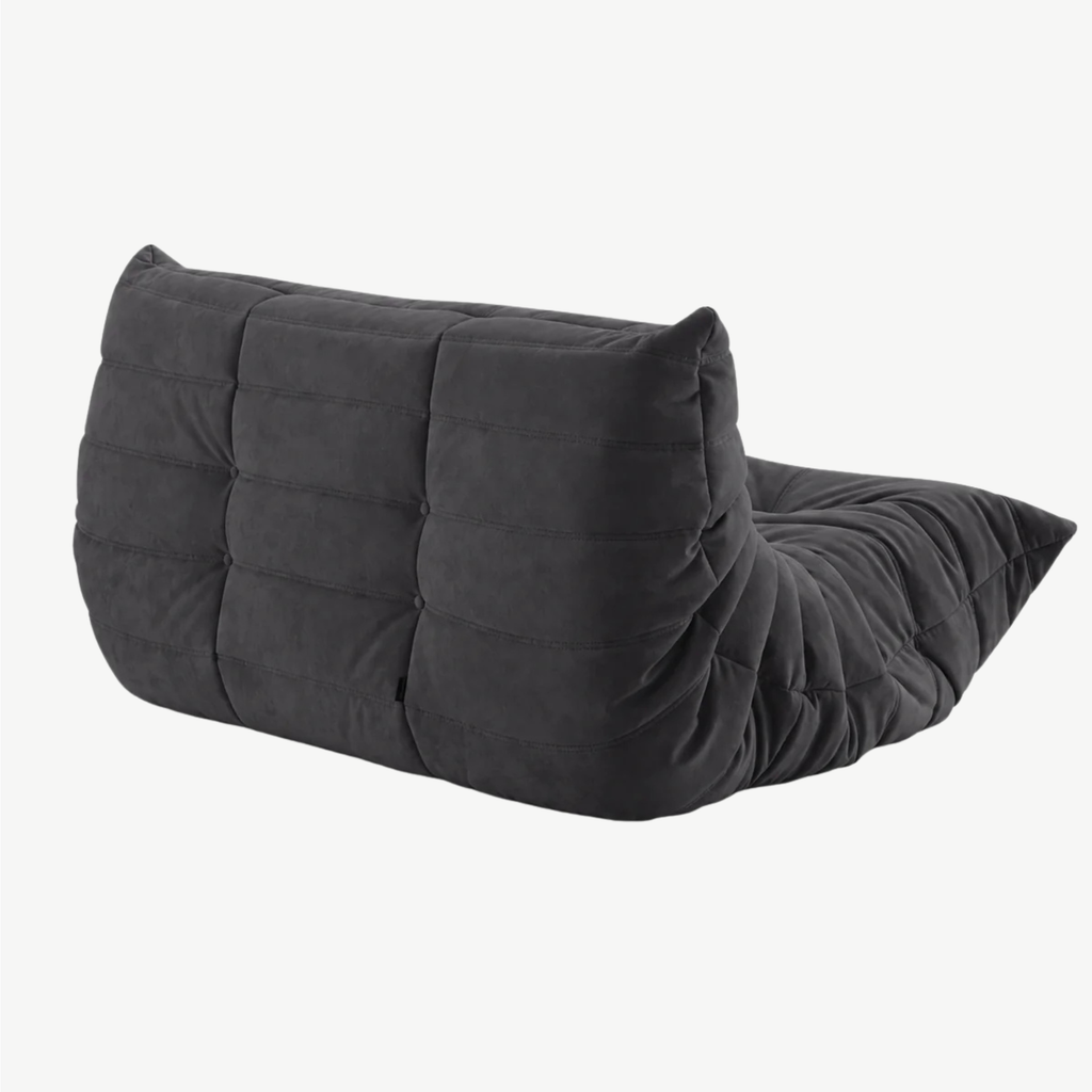 LUMA 2-seater low lounge sofa in Graphite – alternative view