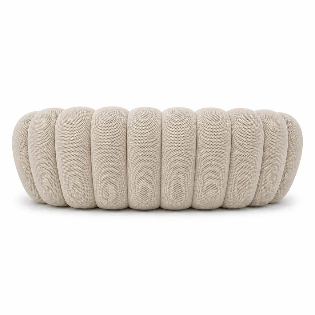 BULÉA Maxi 3-seater round sofa in Linen – alternative view
