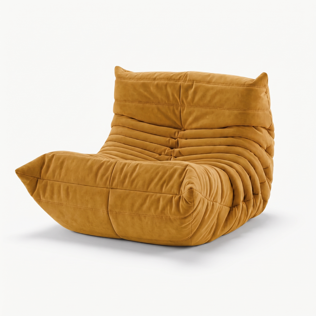 LUMA Mini low lounge chair in Honey