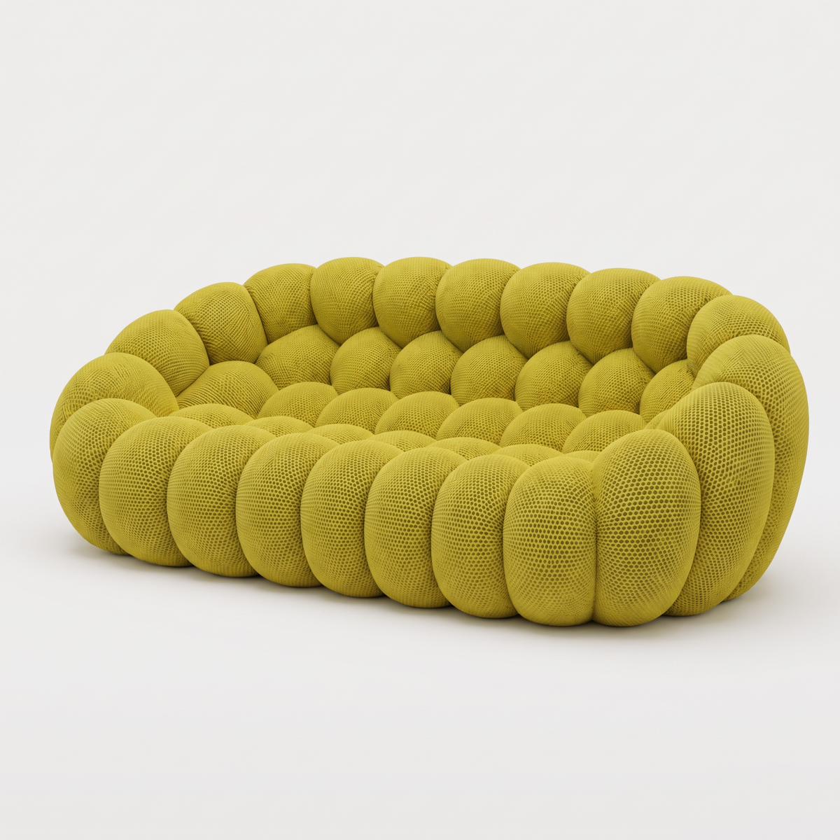 BULÉA Maxi 3-seater round sofa in Anise