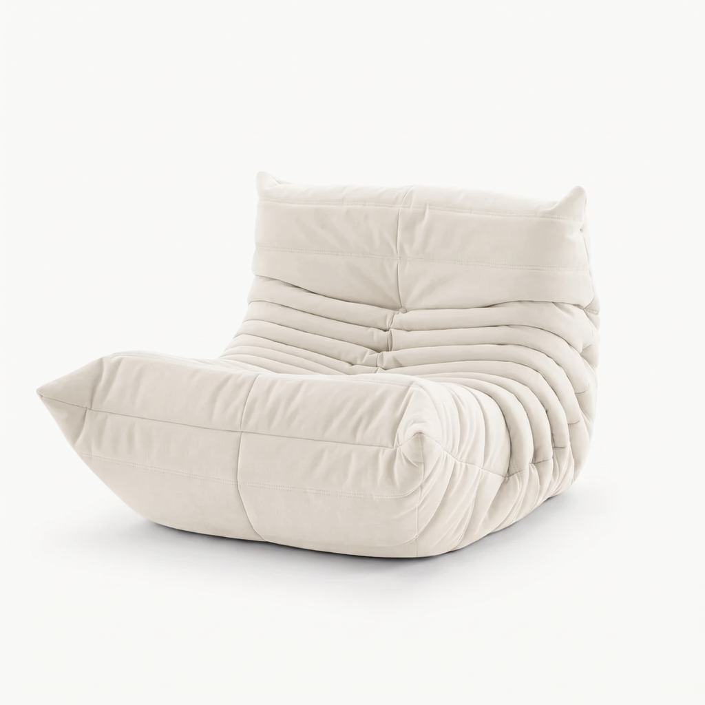 LUMA Mini low lounge chair in Cotton
