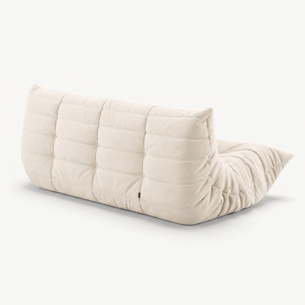 LUMA Maxi 3-seater low lounge sofa in Cotton – alternative view