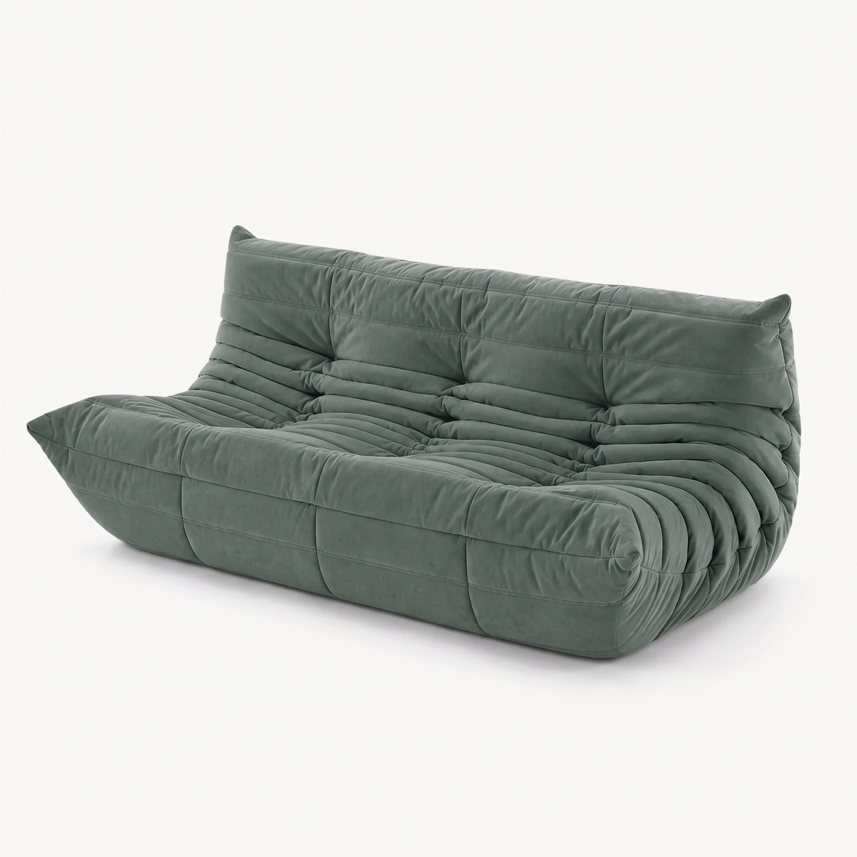 LUMA 2-seater low lounge sofa in Eucalyptus – alternative view
