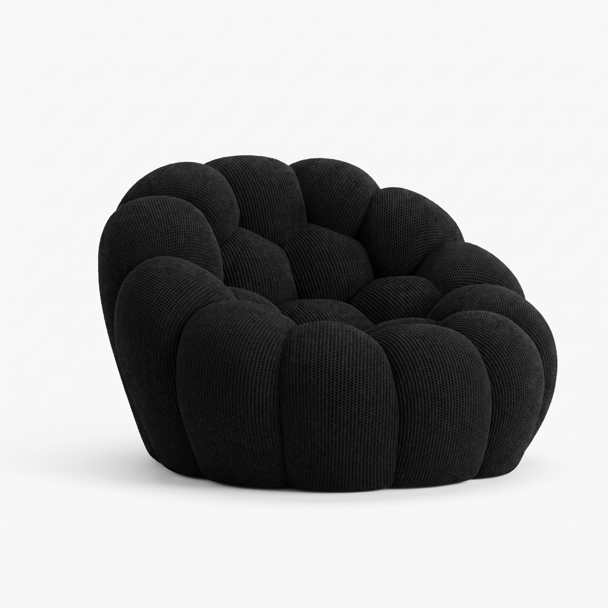 BULÉA Mini round armchair in Ebony