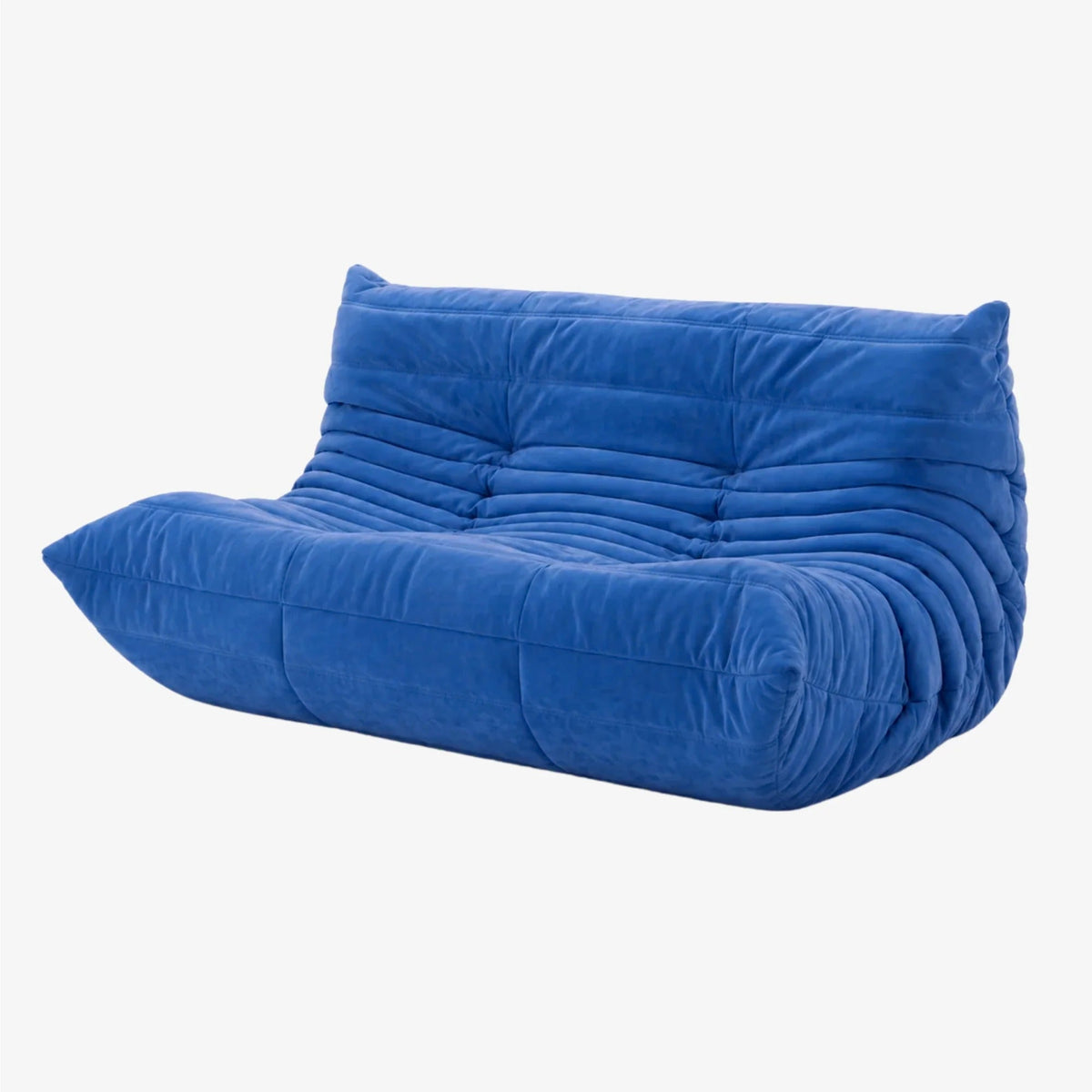 LUMA 2-seater low lounge sofa in Cobalt