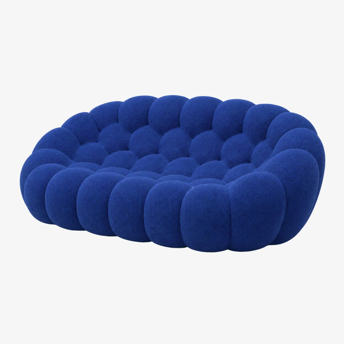 BULÉA 2-seater round sofa in Cobalt