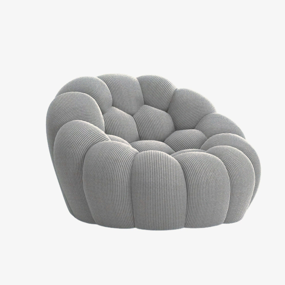 BULÉA Mini round armchair in Slate