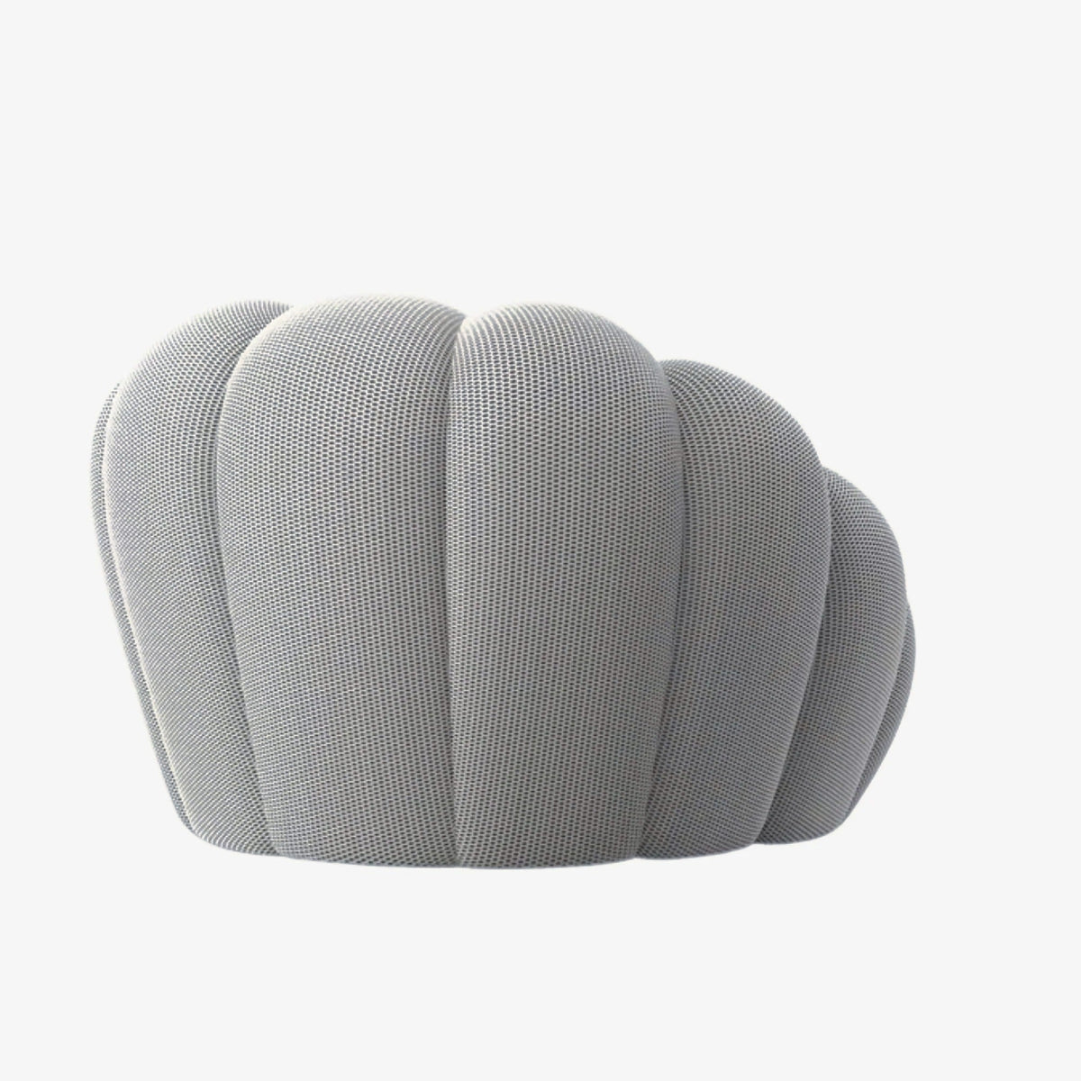 BULÉA Mini round armchair in Slate – alternative view