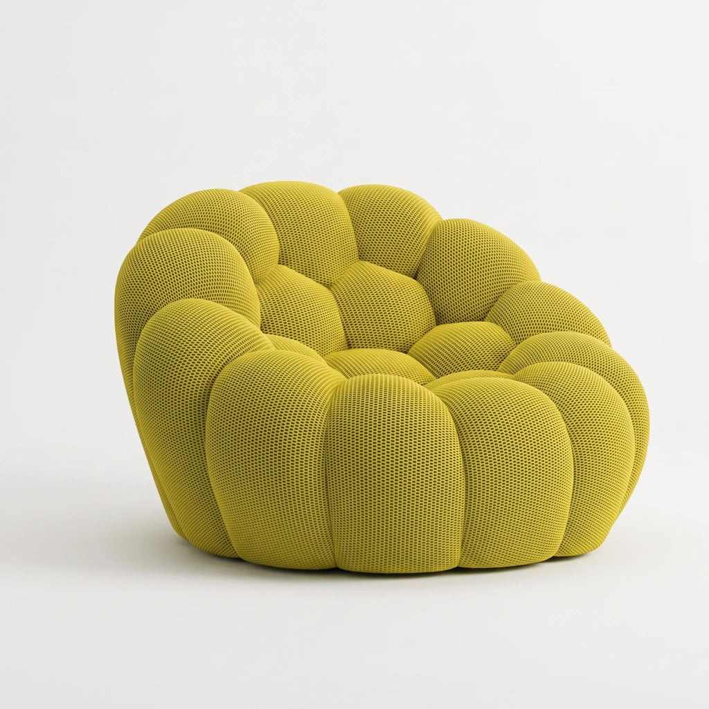 BULÉA Mini round armchair in Anise